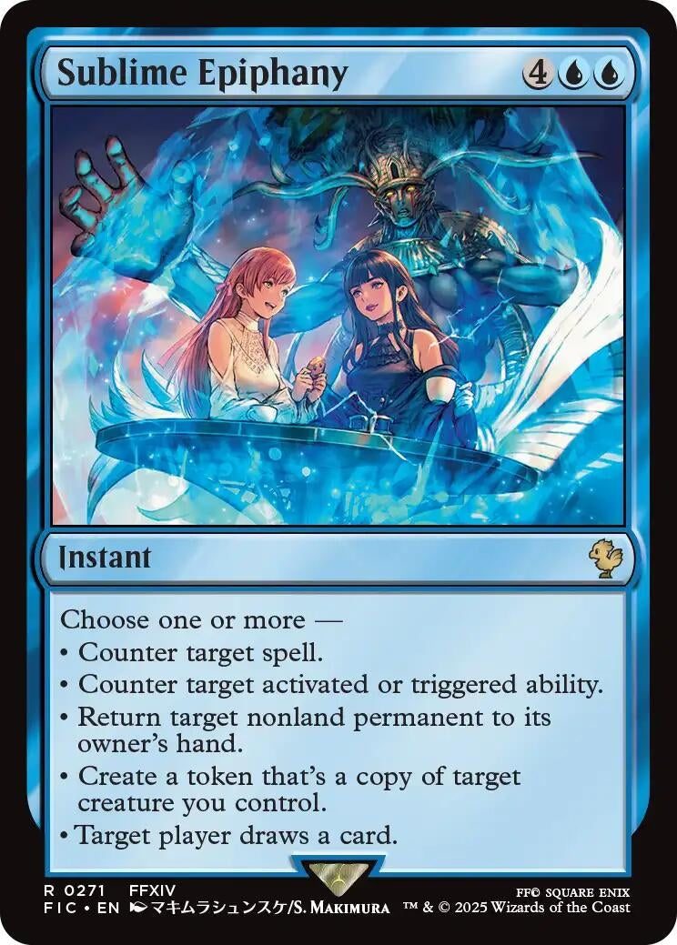 Image for Sublime Epiphany (271) [FINAL FANTASY] - Magic: The Gathering
