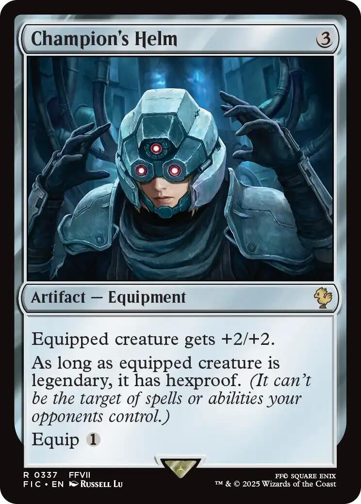 Image for Champion's Helm (337) [FINAL FANTASY] - Magic: The Gathering