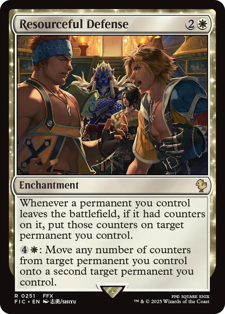 Image for Resourceful Defense (251) [FINAL FANTASY] - Magic: The Gathering