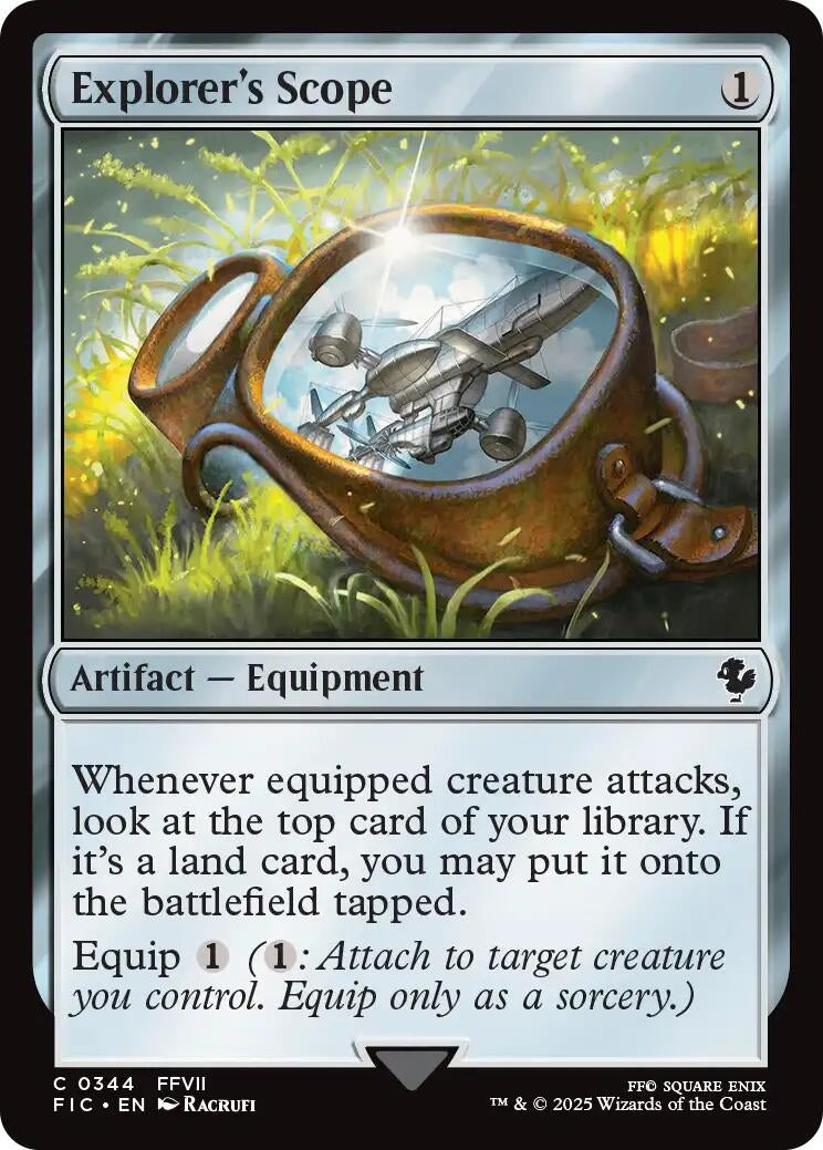 Image for Explorer's Scope (344) [FINAL FANTASY] - Magic: The Gathering
