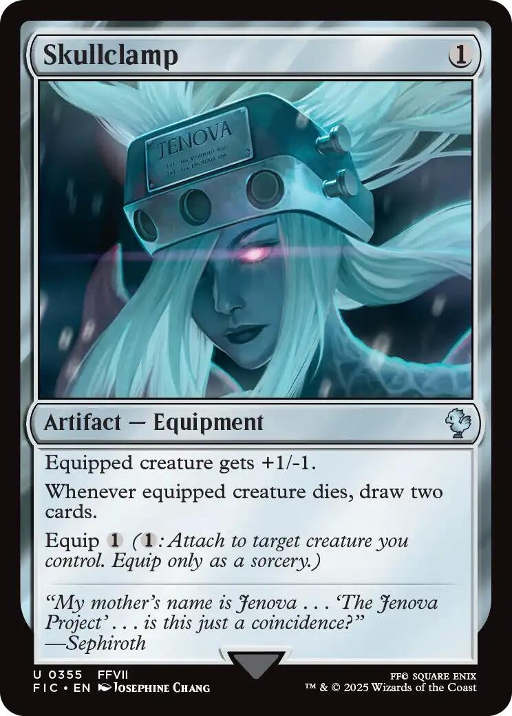 Image for Skullclamp (355) [FINAL FANTASY] - Magic: The Gathering