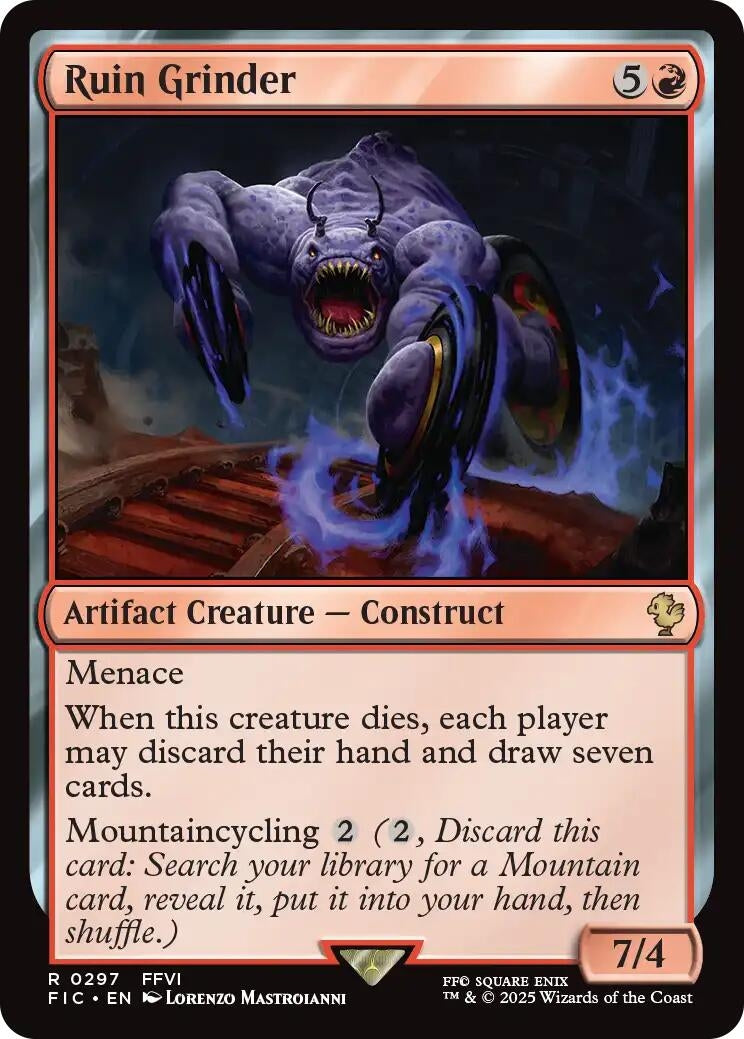 Image for Ruin Grinder (297) [FINAL FANTASY] - Magic: The Gathering