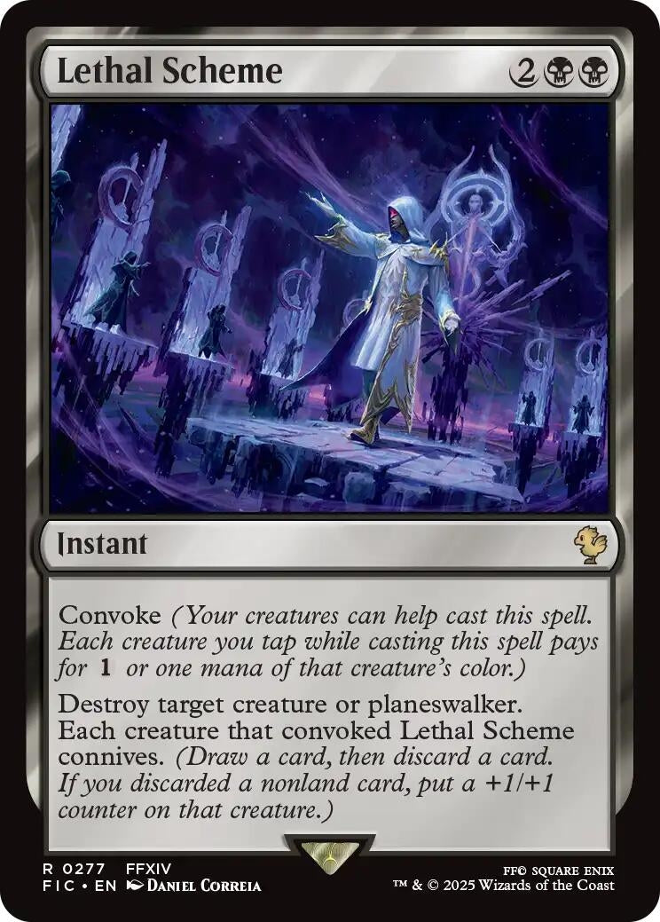 Image for Lethal Scheme (277) [FINAL FANTASY] - Magic: The Gathering