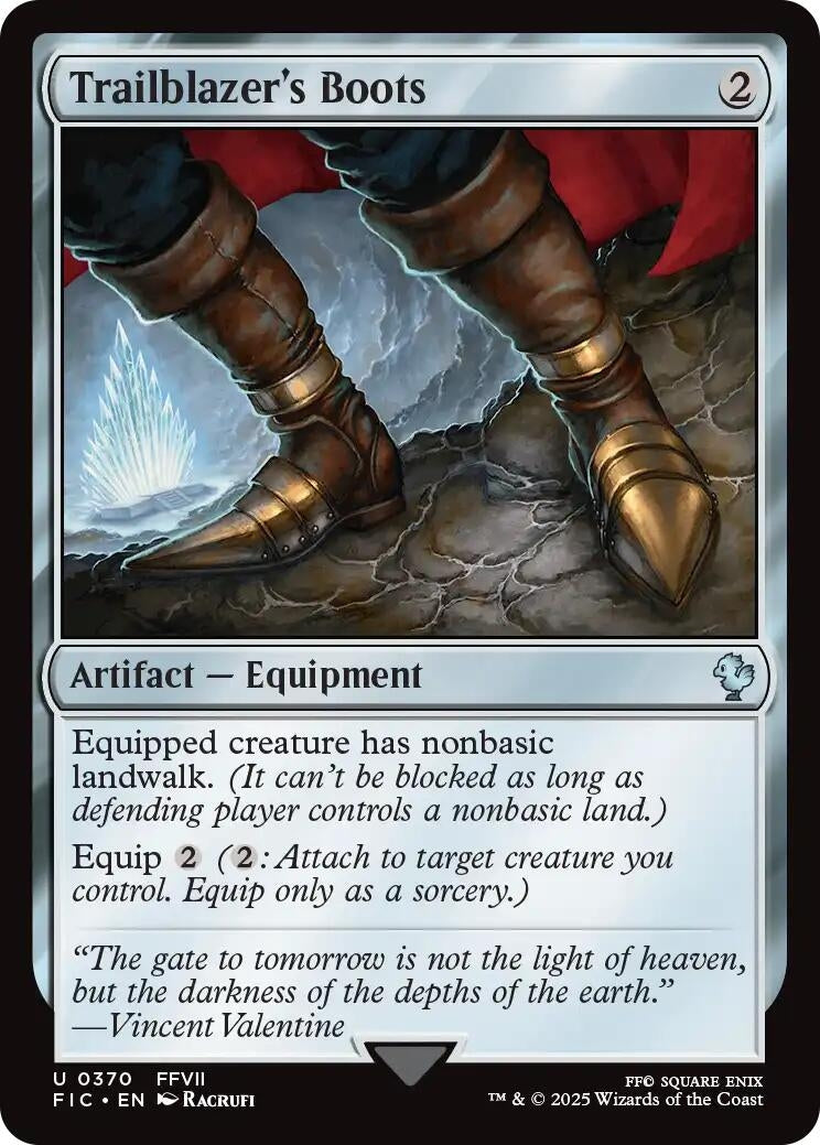 Image for Trailblazer's Boots (370) [FINAL FANTASY] - Magic: The Gathering