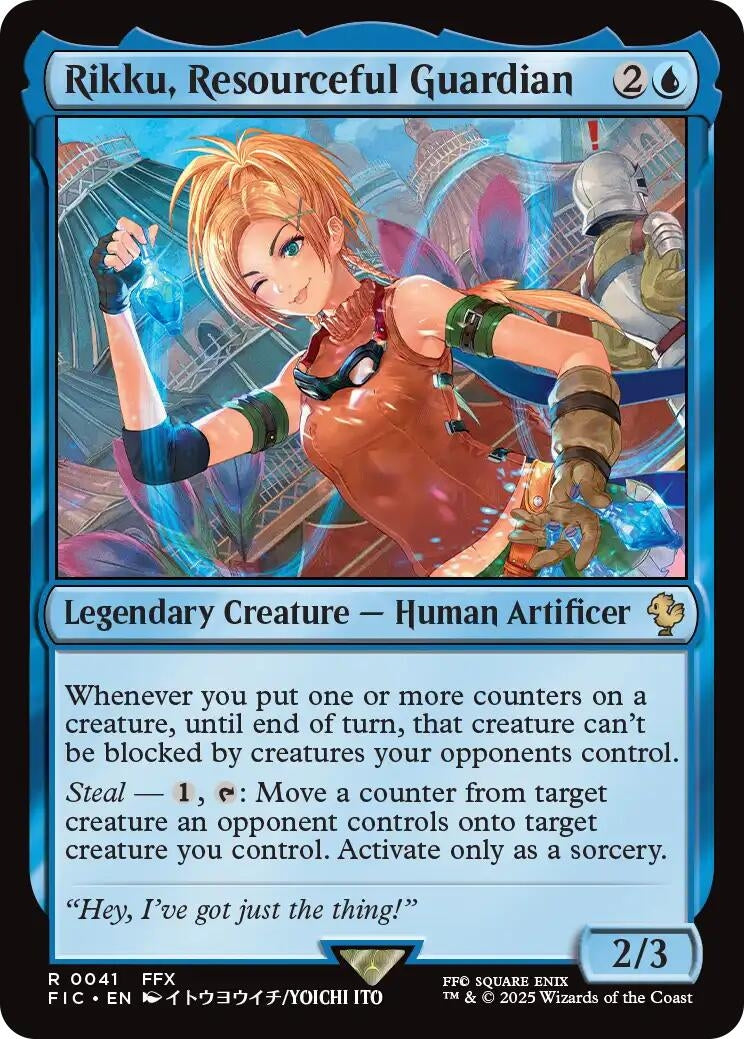 Image for Rikku, Resourceful Guardian (41) [FINAL FANTASY] - Magic: The Gathering