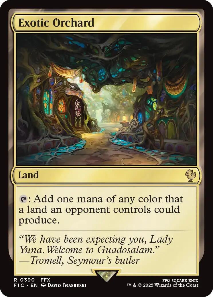 Image for Exotic Orchard (390) [FINAL FANTASY] - Magic: The Gathering