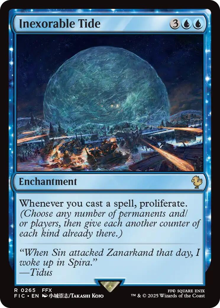 Image for Inexorable Tide (265) [FINAL FANTASY] - Magic: The Gathering