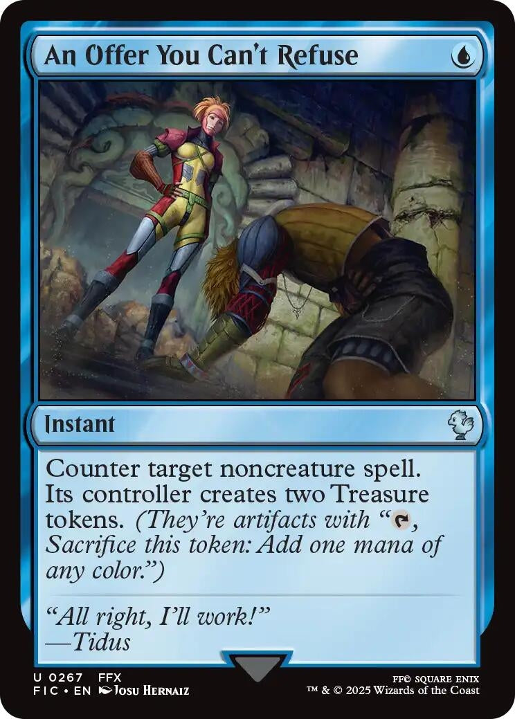Image for An Offer You Can't Refuse (267) [FINAL FANTASY] - Magic: The Gathering