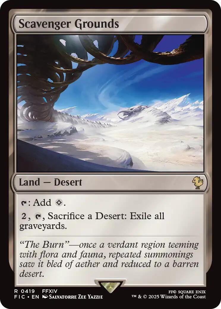Image for Scavenger Grounds (419) [FINAL FANTASY] - Magic: The Gathering