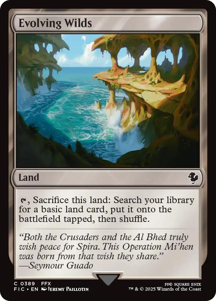 Image for Evolving Wilds (389) [FINAL FANTASY] - Magic: The Gathering