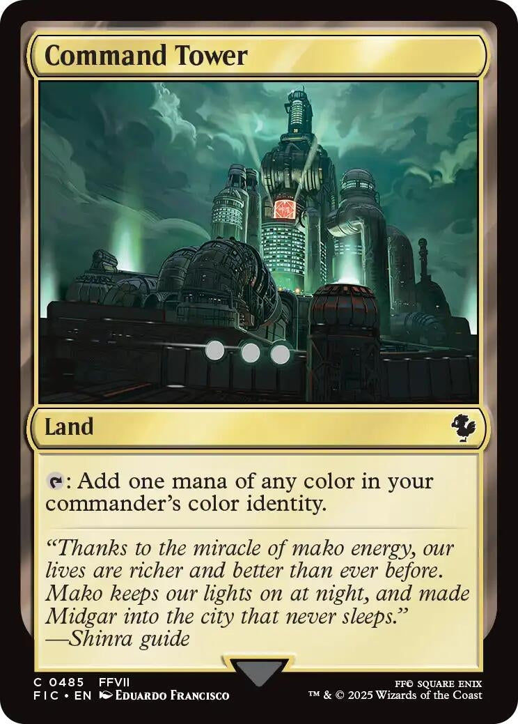 Image for Command Tower (0485) (485) [FINAL FANTASY] - Magic: The Gathering