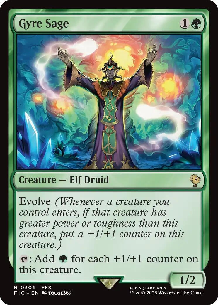Image for Gyre Sage (306) [FINAL FANTASY] - Magic: The Gathering