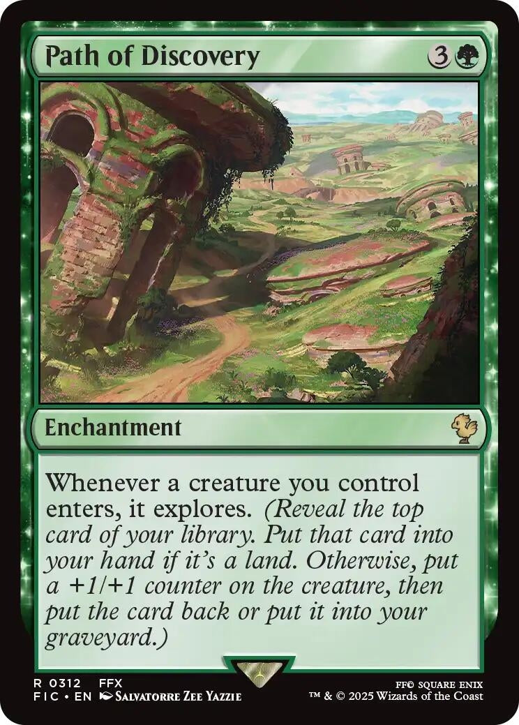 Image for Path of Discovery (312) [FINAL FANTASY] - Magic: The Gathering