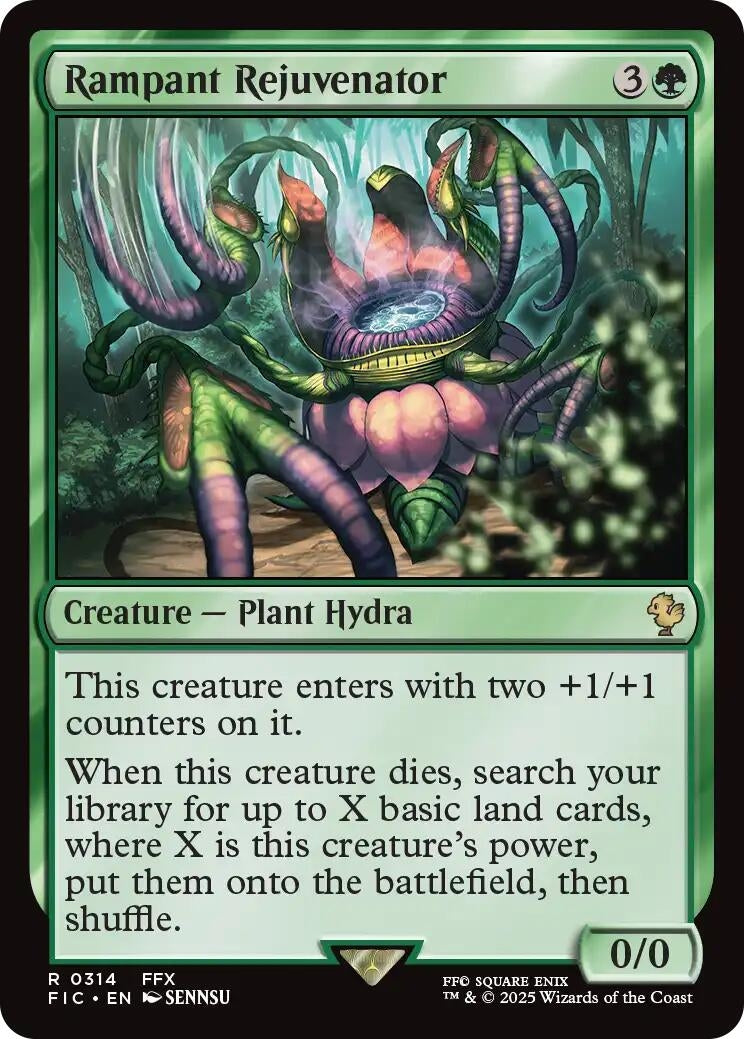 Image for Rampant Rejuvenator (314) [FINAL FANTASY] - Magic: The Gathering