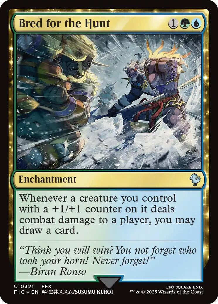 Image for Bred for the Hunt (321) [FINAL FANTASY] - Magic: The Gathering