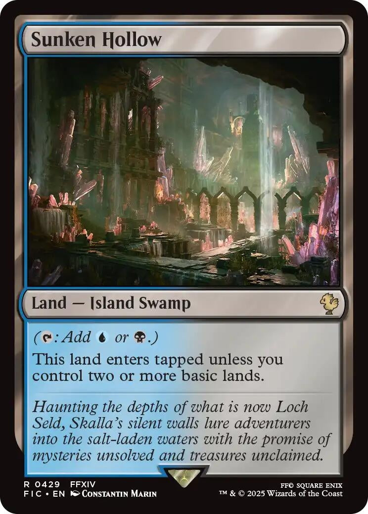 Image for Sunken Hollow (429) [FINAL FANTASY] - Magic: The Gathering
