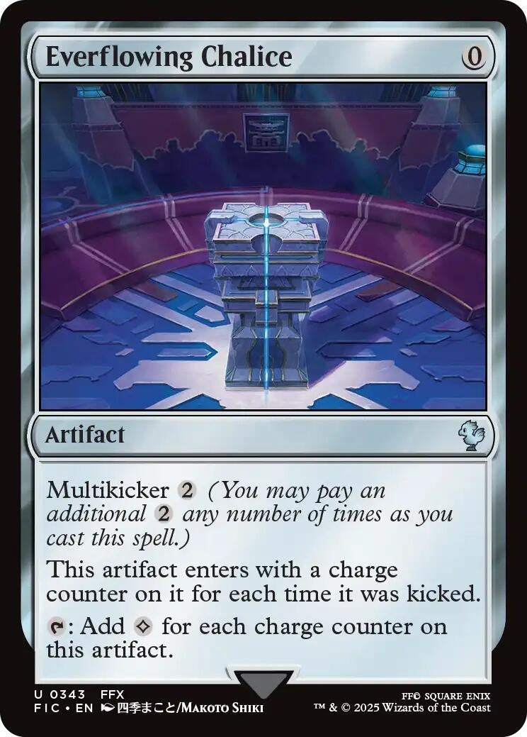 Image for Everflowing Chalice (343) [FINAL FANTASY] - Magic: The Gathering