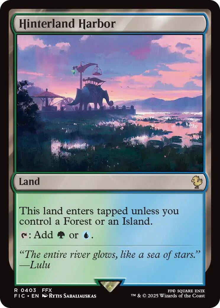 Image for Hinterland Harbor (403) [FINAL FANTASY] - Magic: The Gathering