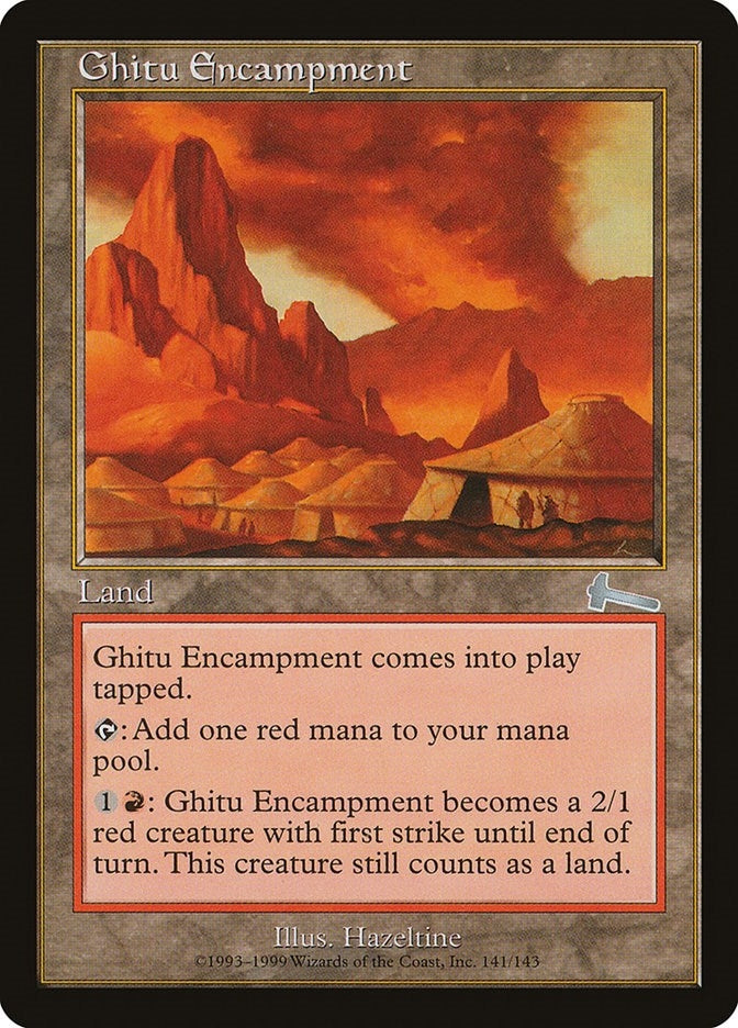 Image for Ghitu Encampment (141) [Urza's Legacy] - Magic: The Gathering