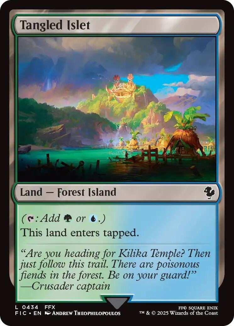 Image for Tangled Islet (434) [FINAL FANTASY] - Magic: The Gathering