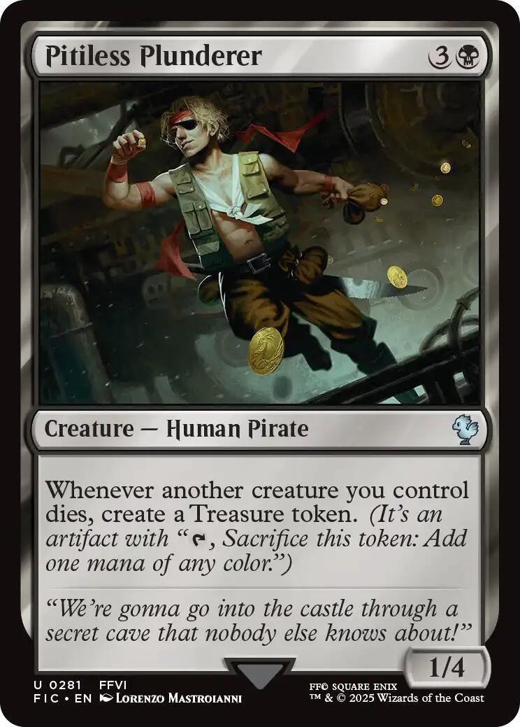 Image for Pitiless Plunderer (281) [FINAL FANTASY] - Magic: The Gathering