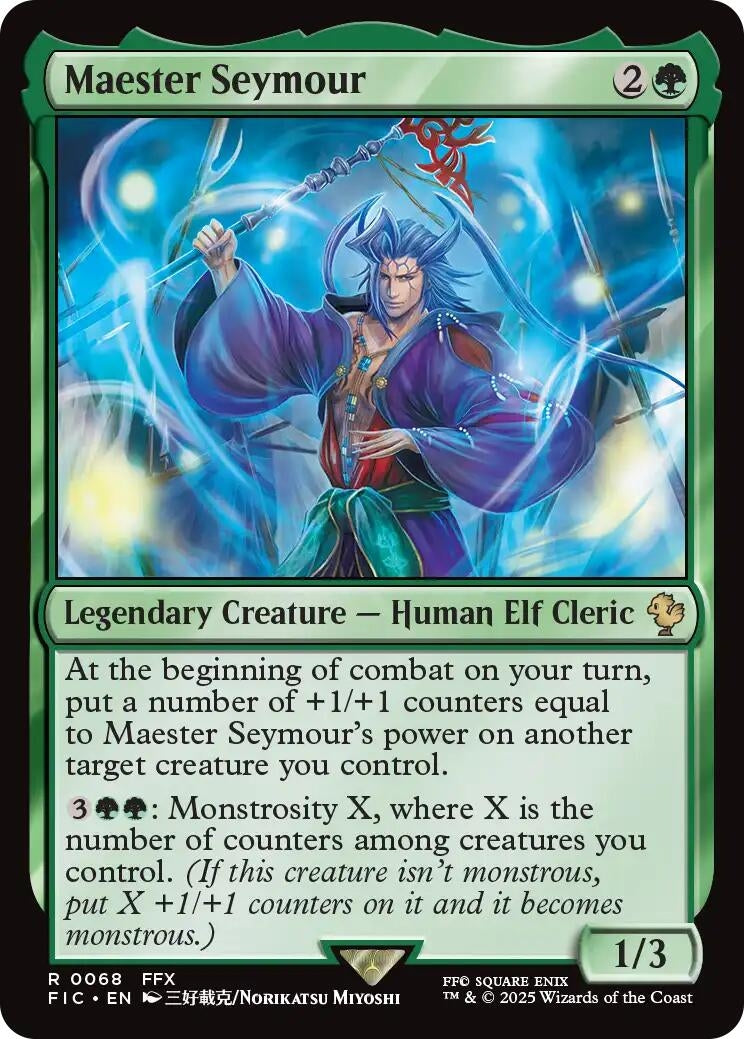 Image for Maester Seymour (68) [FINAL FANTASY] - Magic: The Gathering