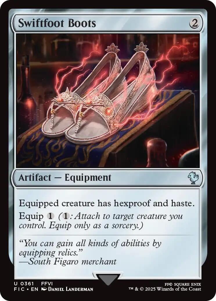 Image for Swiftfoot Boots (361) [FINAL FANTASY] - Magic: The Gathering