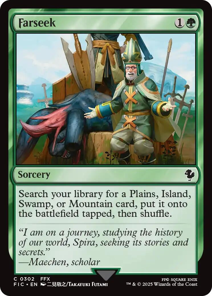 Image for Farseek (302) [FINAL FANTASY] - Magic: The Gathering