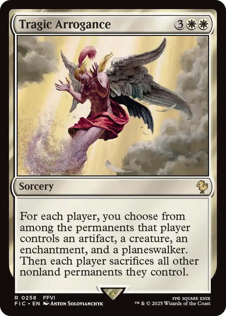 Image for Tragic Arrogance (258) [FINAL FANTASY] - Magic: The Gathering