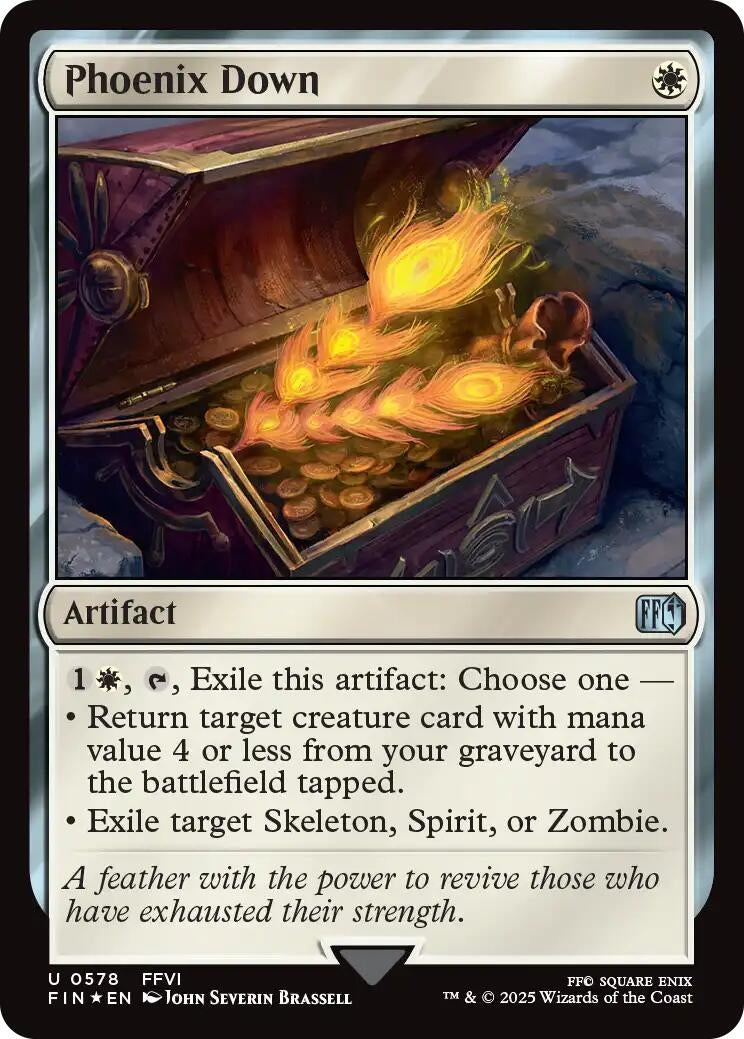 Image for Phoenix Down (Surge Foil) (578) [FINAL FANTASY] - Magic: The Gathering