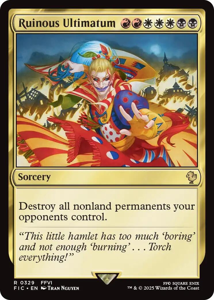 Ruinous Ultimatum (329) [Commander: FINAL FANTASY]