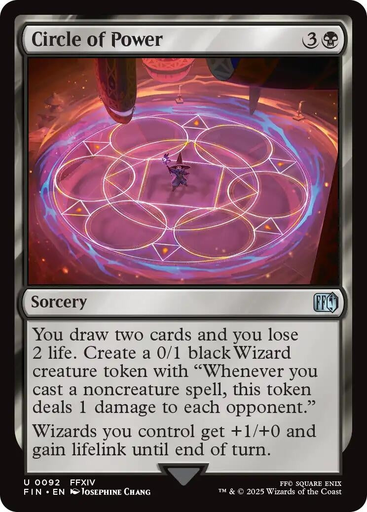 Image for Circle of Power (92) [FINAL FANTASY] - Magic: The Gathering