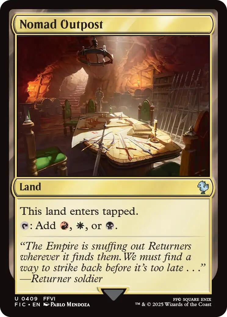 Image for Nomad Outpost (409) [FINAL FANTASY] - Magic: The Gathering