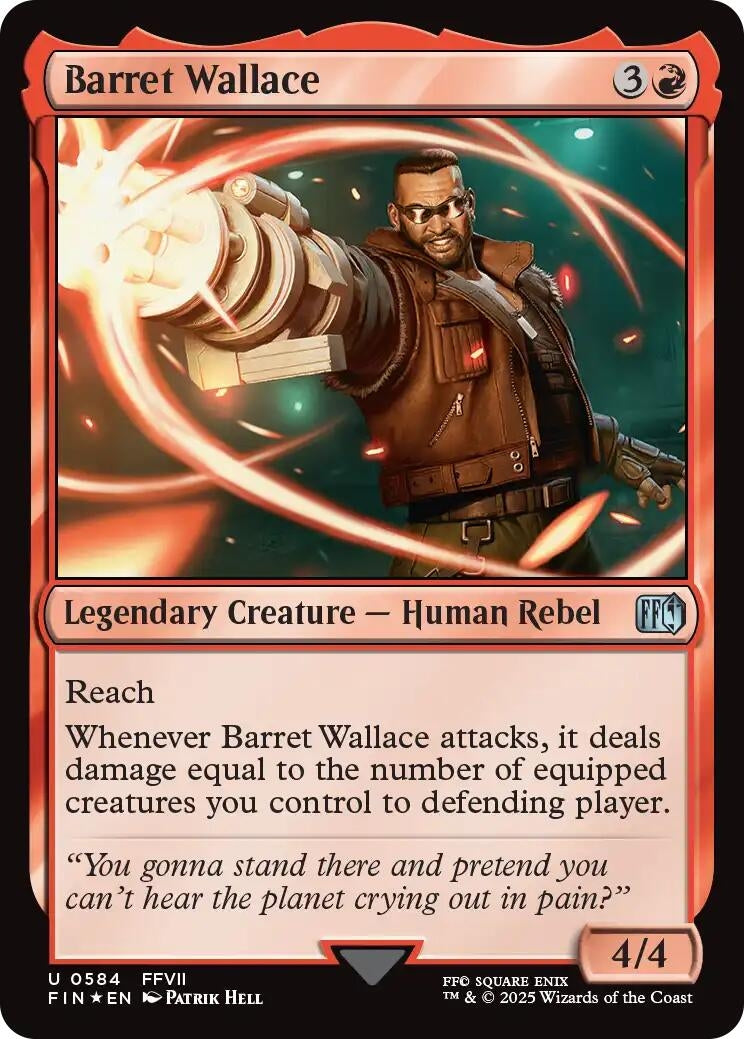 Barret Wallace (Surge Foil) (584) [FINAL FANTASY]