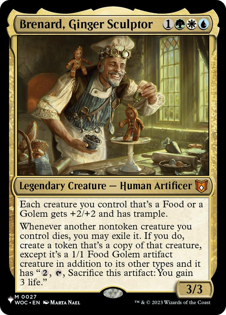 Image for Brenard, Ginger Sculptor (27) [The List Reprints] - Magic: The Gathering
