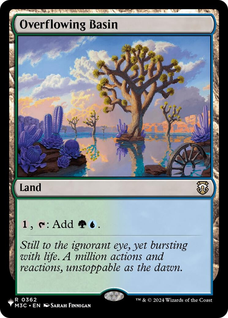 Image for Overflowing Basin (362) [The List Reprints] - Magic: The Gathering