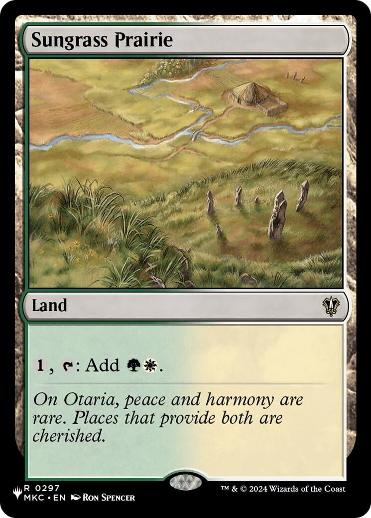 Image for Sungrass Prairie (297) [The List Reprints] - Magic: The Gathering