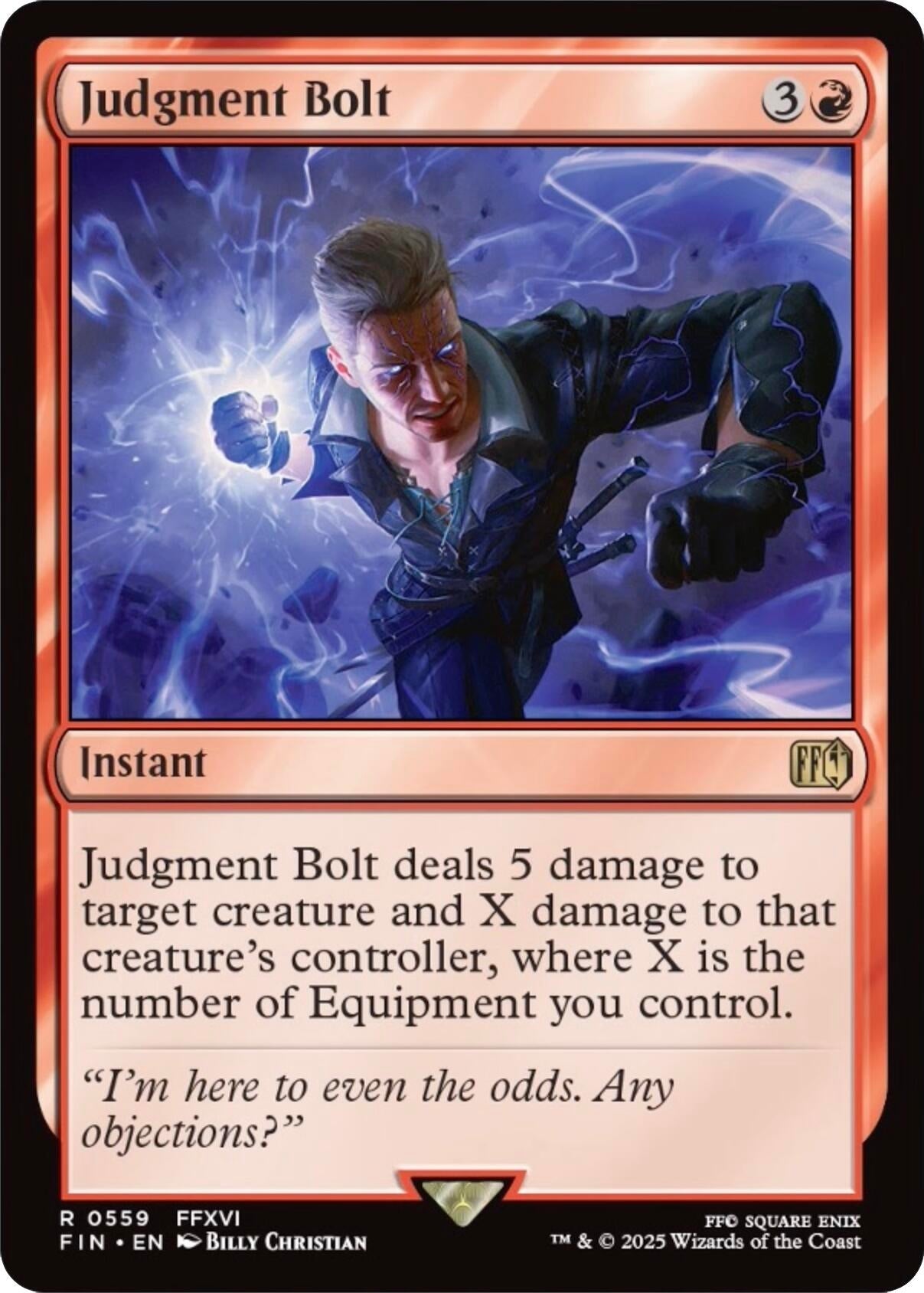 Judgment Bolt (559) [FINAL FANTASY]