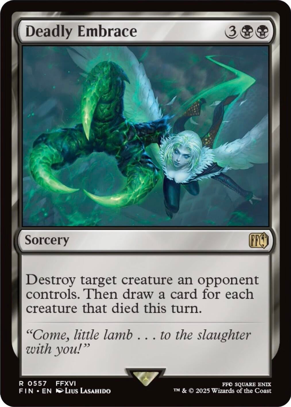 Image for Deadly Embrace (557) [FINAL FANTASY] - Magic: The Gathering