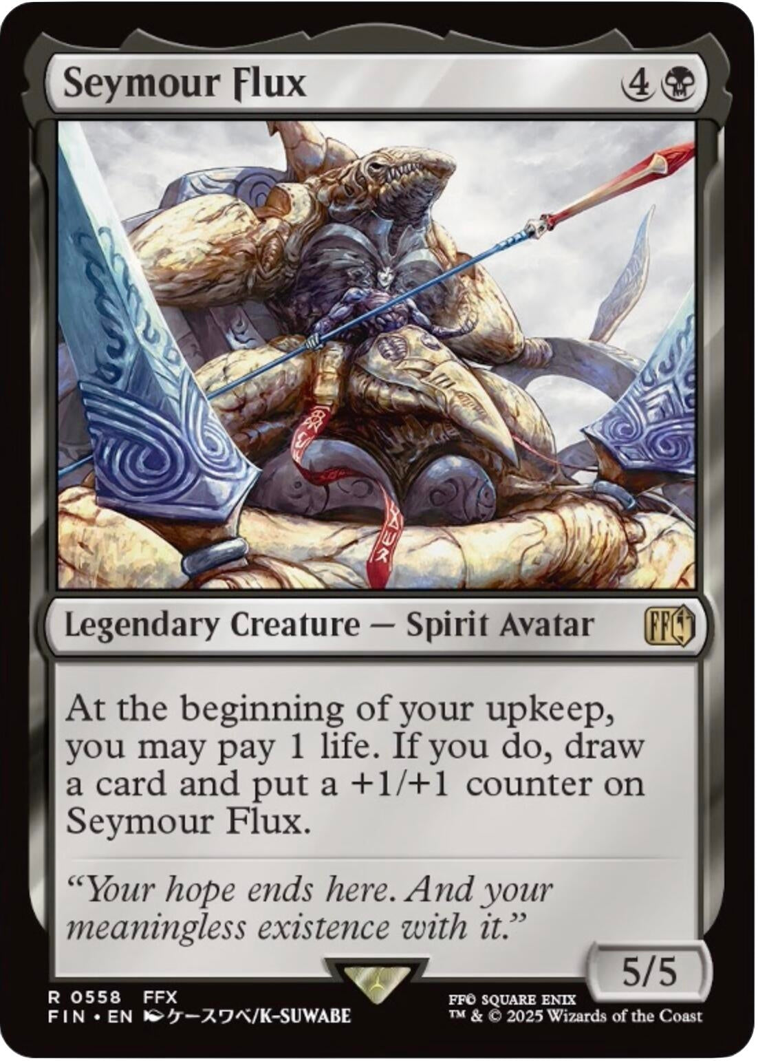 Image for Seymour Flux (558) [FINAL FANTASY] - Magic: The Gathering