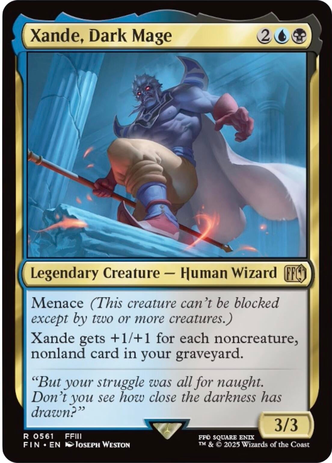Image for Xande, Dark Mage (561) [FINAL FANTASY] - Magic: The Gathering