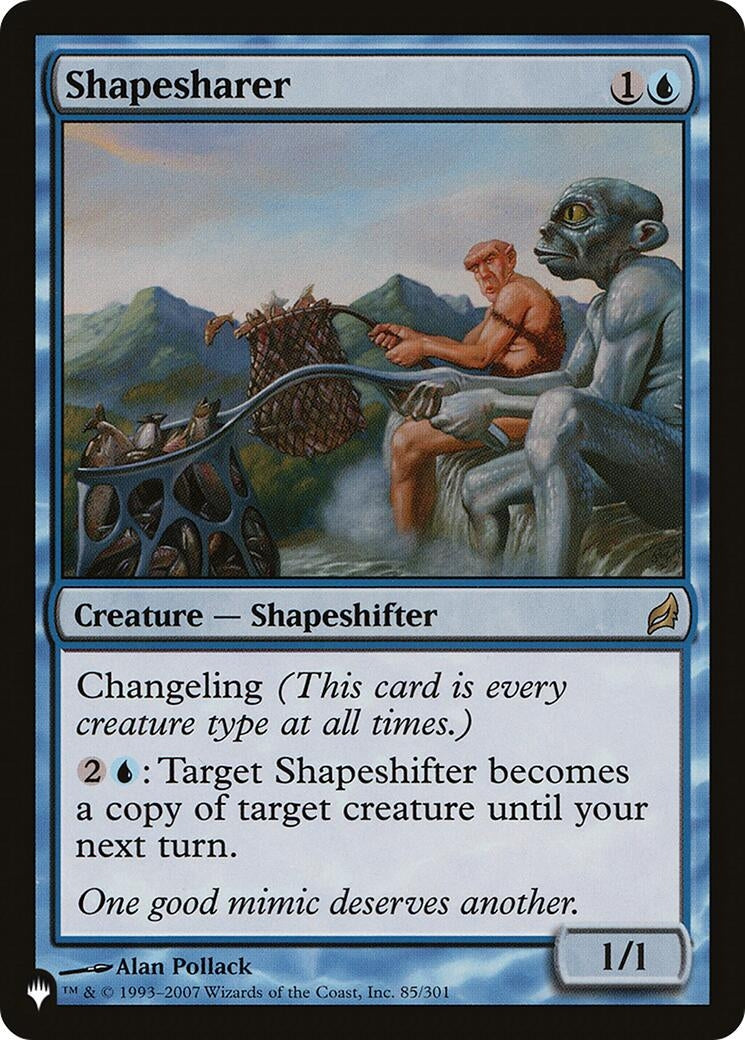 Image for Shapesharer (85/301) [The List Reprints] - Magic: The Gathering