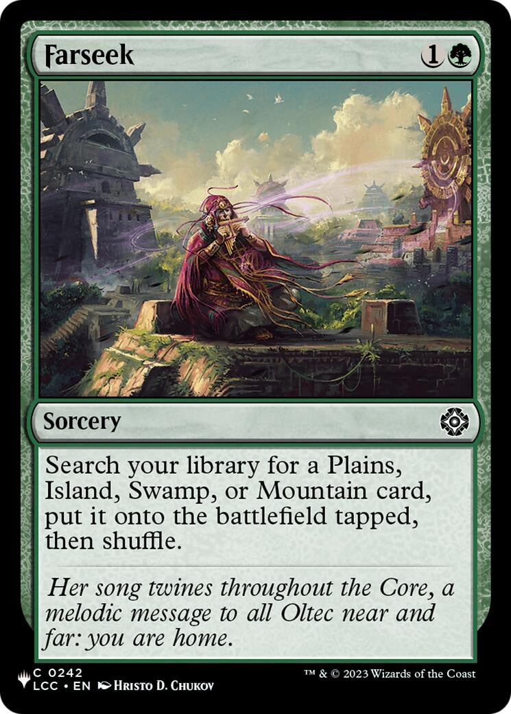 Image for Farseek (LCC) (242) [The List Reprints] - Magic: The Gathering
