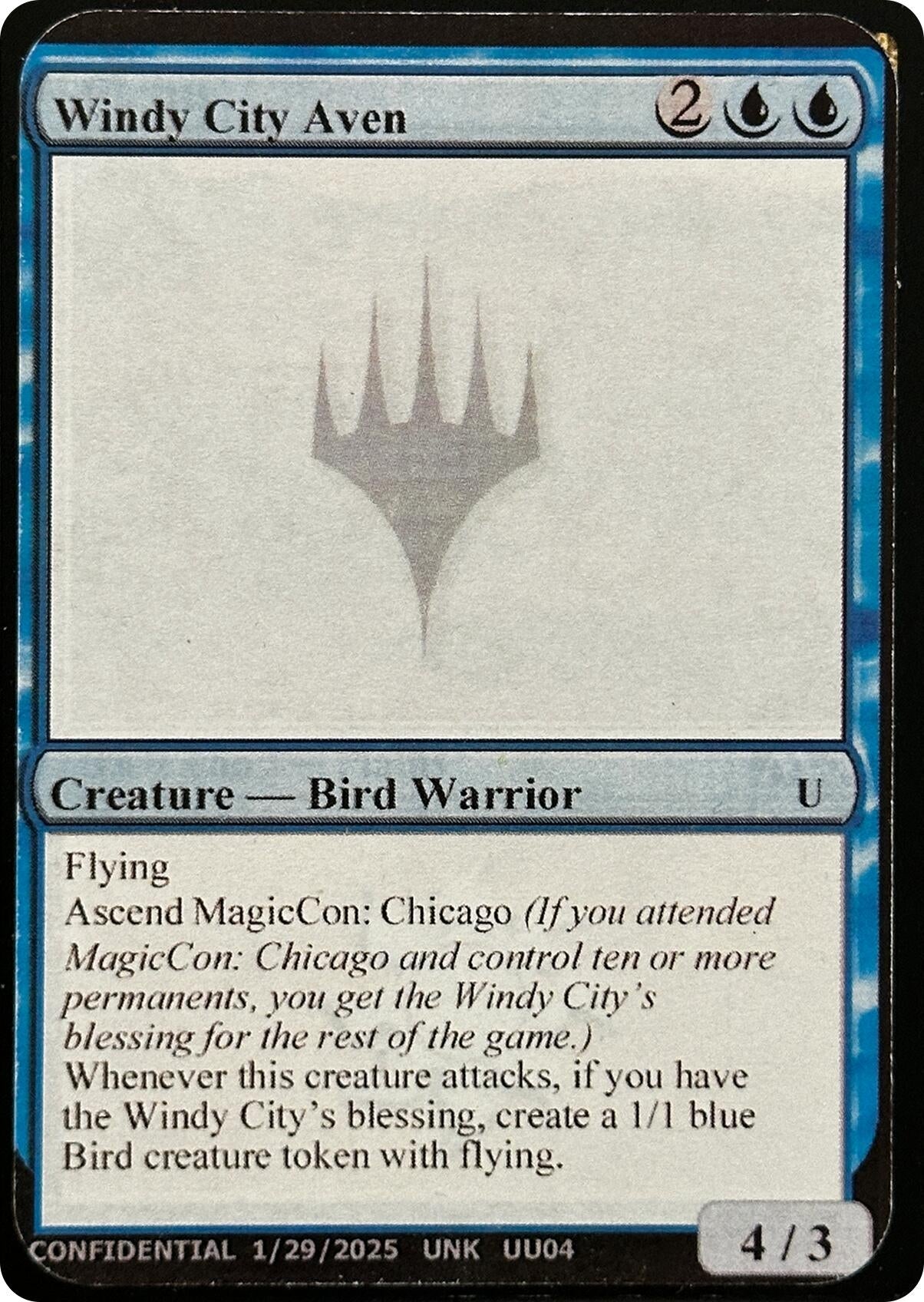 Image for Windy City Aven [Un-Known Event Playtest Cards] - Magic: The Gathering
