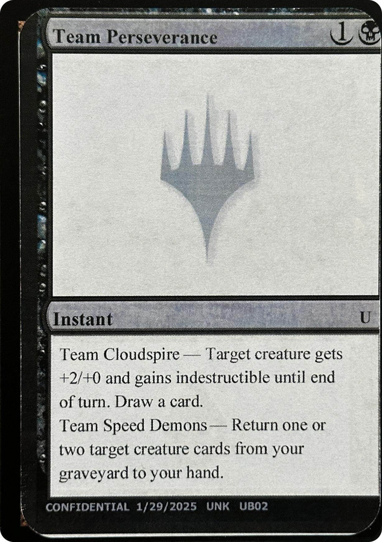 Image for Team Perseverance [Un-Known Event Playtest Cards] - Magic: The Gathering