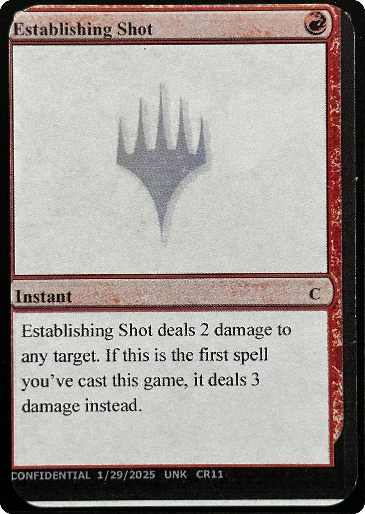Image for Establishing Shot [Un-Known Event Playtest Cards] - Magic: The Gathering