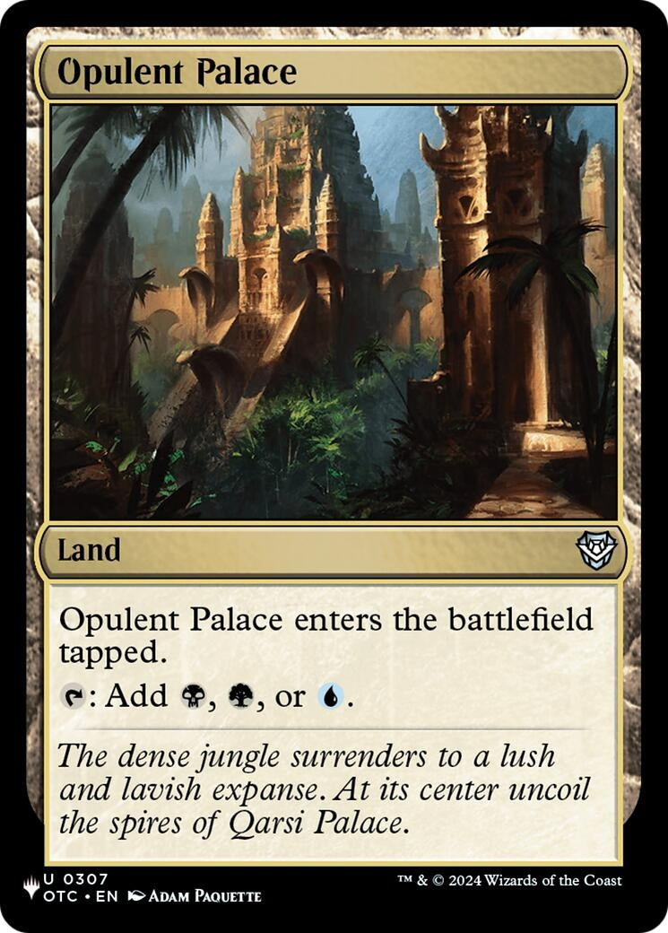 Image for Opulent Palace (OTC) (307) [The List Reprints] - Magic: The Gathering