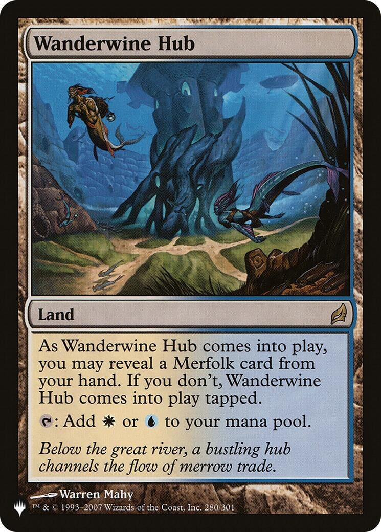 Image for Wanderwine Hub (280/301) [The List Reprints] - Magic: The Gathering