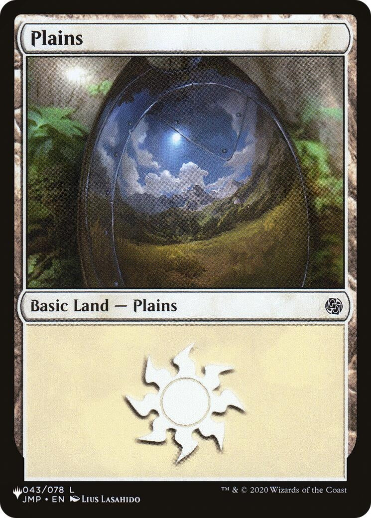 Image for Plains (043) (JMP) (043/078) [The List Reprints] - Magic: The Gathering
