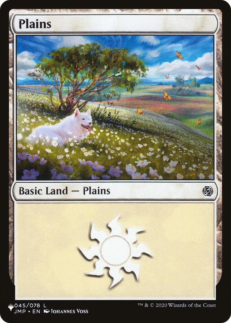 Image for Plains (045) (JMP) (045/078) [The List Reprints] - Magic: The Gathering